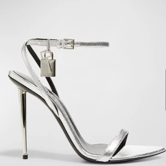 Tom Ford Shoes - TOM FORD Lock Ankle-Strap Sandals